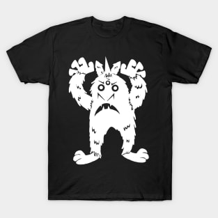 Fluffy Monster Unicorn V2 T-Shirt